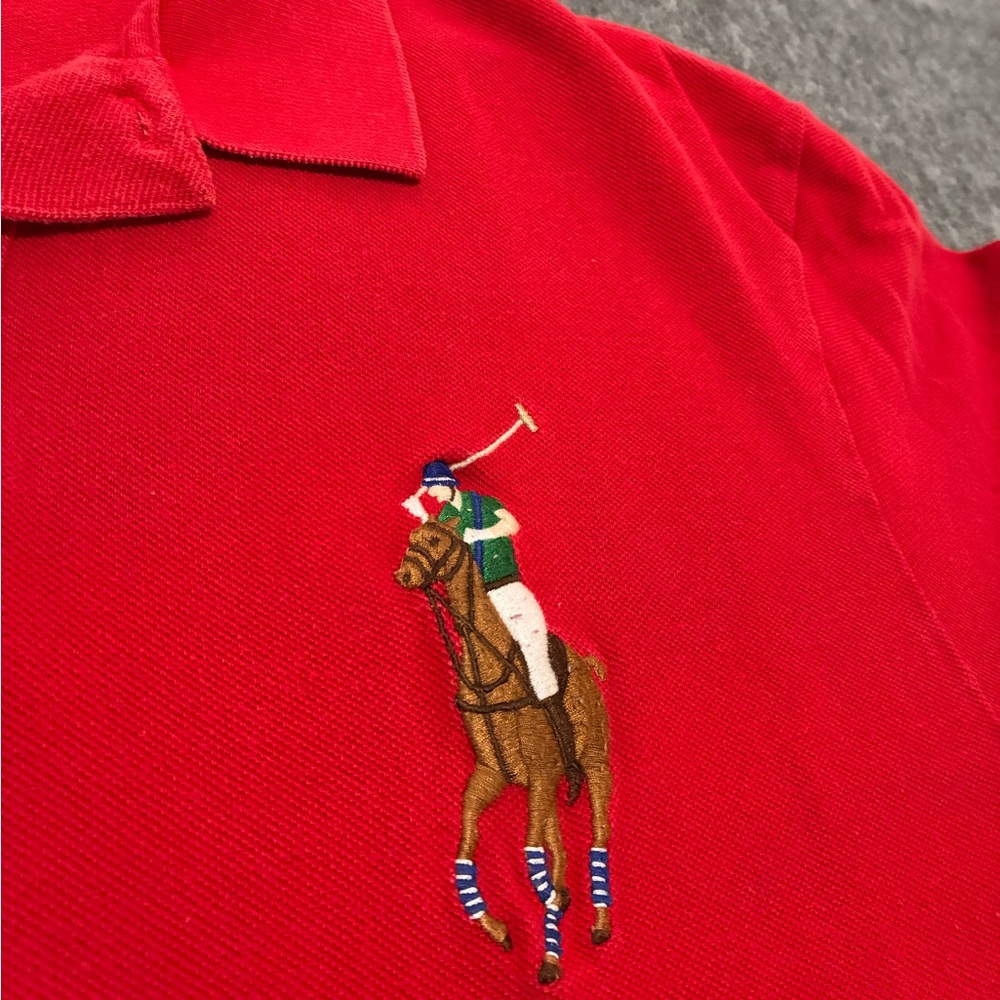 Ralph Lauren Classic Red Polo Shirt